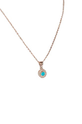 Circle Zircon Necklace