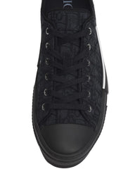 DIOR B23 LOW-TOP SNEAKER 'BLACK OBLIQUE'