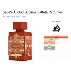 LATTAFA BADE’E AL OUD SUBLIME EAU DE PARFUM