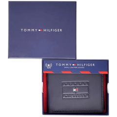 Tommy Hilfiger Amherst Men Leather Global Coin