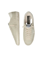 GOLDEN GOOSE SUPER-STAR 'LIGHT GRAY SUEDE / WHITE STAR'