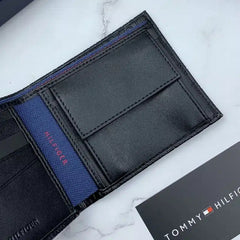 Tommy Hilfiger Set Genuine Leather & Card Holder