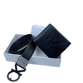 CK Leather Wallet Set For Men