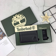 Timberland Wallet and Keychain Set