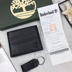 Timberland Wallet and Keychain Set