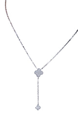 Van Cleef Silver Necklace