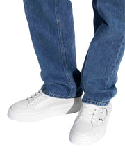 FERRAGAMO LOW-TOP SNEAKER 'WHITE BLACK OUTLINE'