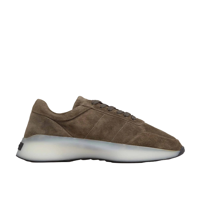 FEAR OF GOD ESSENTIALS RUNNER 'TAUPE / OLIVE SUEDE'