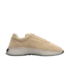 FEAR OF GOD ESSENTIALS BACKLESS SNEAKER / RUNNER 'BEIGE SUEDE'