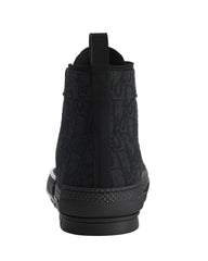 DIOR B23 HIGH-TOP SNEAKER 'BLACK OBLIQUE'