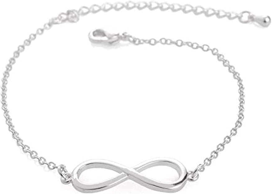 Women's Infinity Silver Bracelet