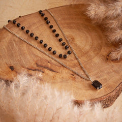 BLACK DIAMOND-STUDDED