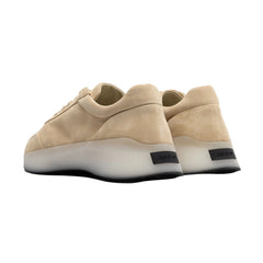 FEAR OF GOD ESSENTIALS BACKLESS SNEAKER / RUNNER 'BEIGE SUEDE'