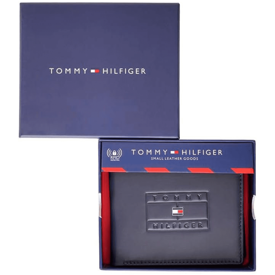 Tommy Hilfiger Amherst Men Leather Global Coin