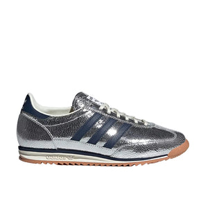 Silver Metallic / Collegiate Navy / Off White