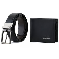 Calvin Klein Wallet & Belt Set for Men