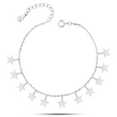 Stars Women's Silver Bracelet