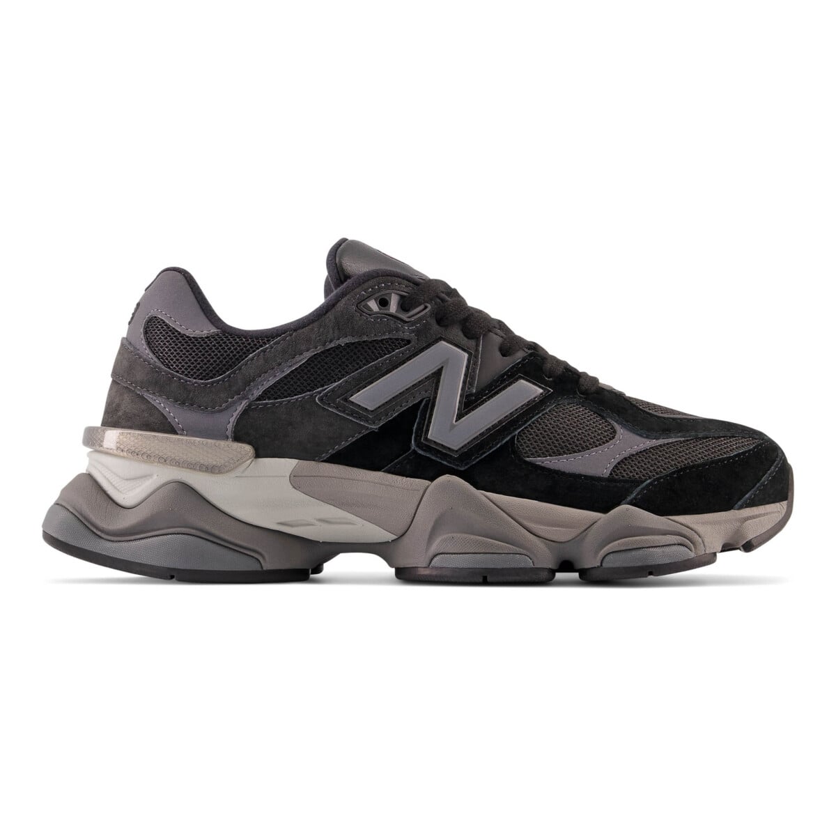 NEW BALANCE 9060 'TRIPLE BLACK / DARK GREY'