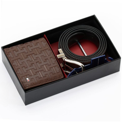 Tommy Hilfiger Men's Wallet and Belt Comprehensive Set