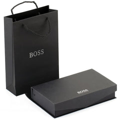 Hugo Boss Leather Wallet Set For Men