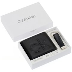 Calvin Klein Wallet And Keychain For Men