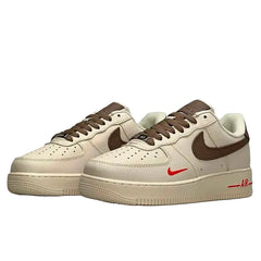 NIKE AIR FORCE 1 LOW BEIGE BROWN