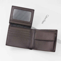 Calvin Klein Micro Pebble Bifold Wallet and Key Fob Set