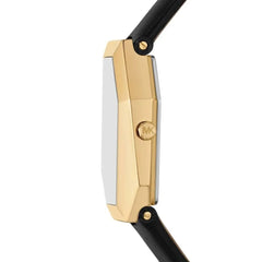MICHAEL KORS HEX LEATHER WATCH