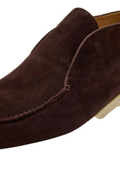 LORO PIANA OPEN WALK ANKLE BOOT BROWN