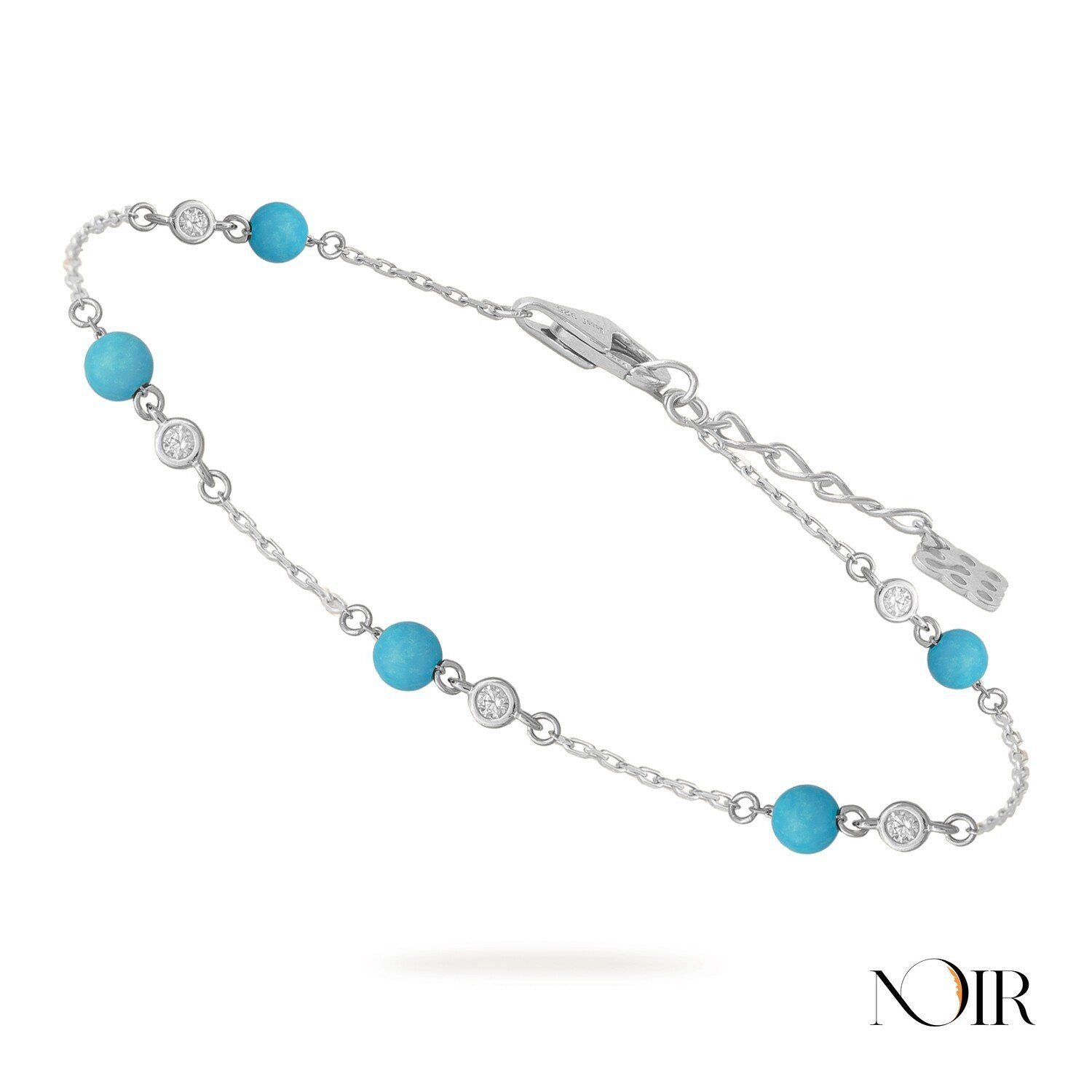 TURQUOISE BALLS BRACEELET